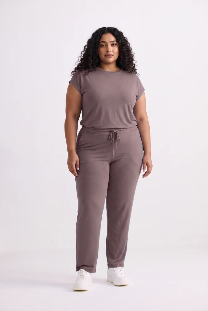 Relaxed Tee Set in Dusty Rose 7