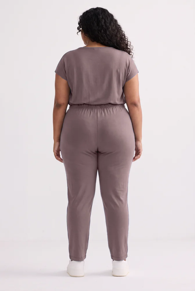 Relaxed Tee Set in Dusty Rose 5