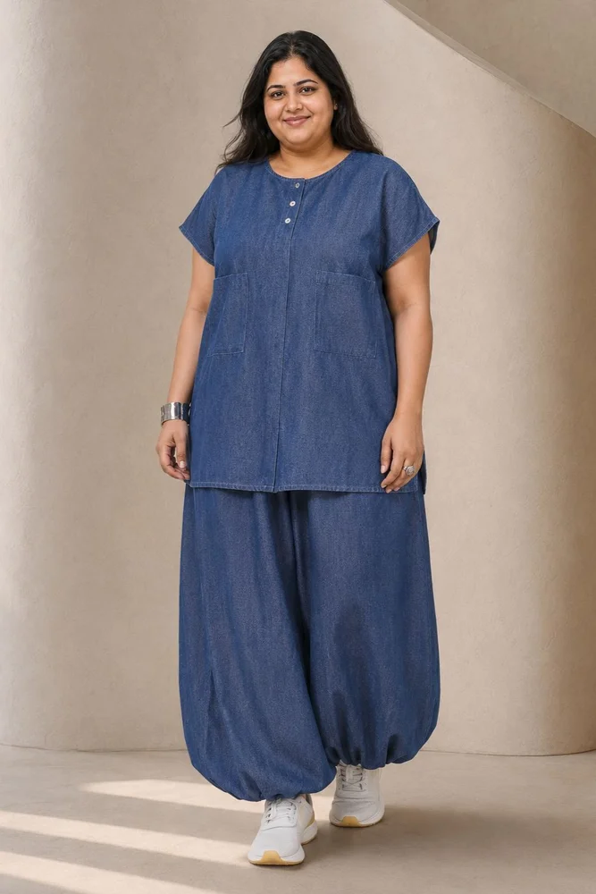 NIA DENIM TOP & VEDA DENIM PANT 2