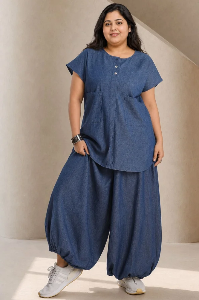 NIA DENIM TOP & VEDA DENIM PANT 3