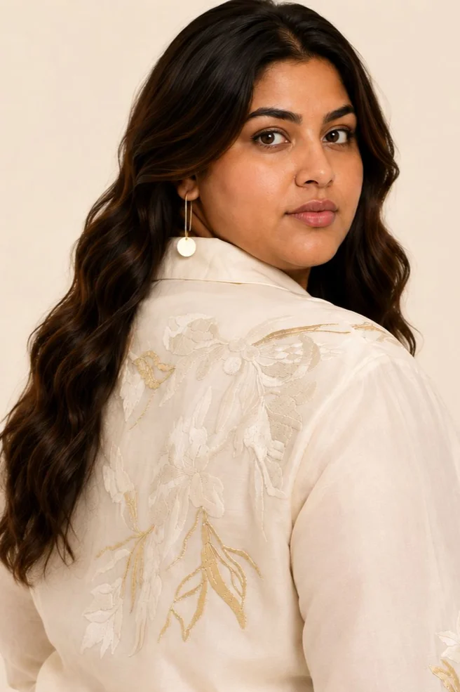 Murphy - Broach Wrap Top & Duchess Skirt 4