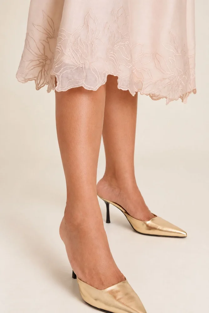 Murphy - Broach Wrap Top & Duchess Skirt 3
