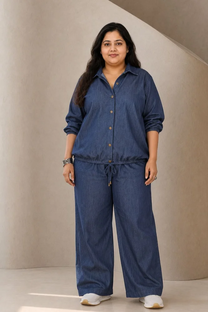 MONARCH DENIM SHIRT & MARTINA DENIM PANT 4