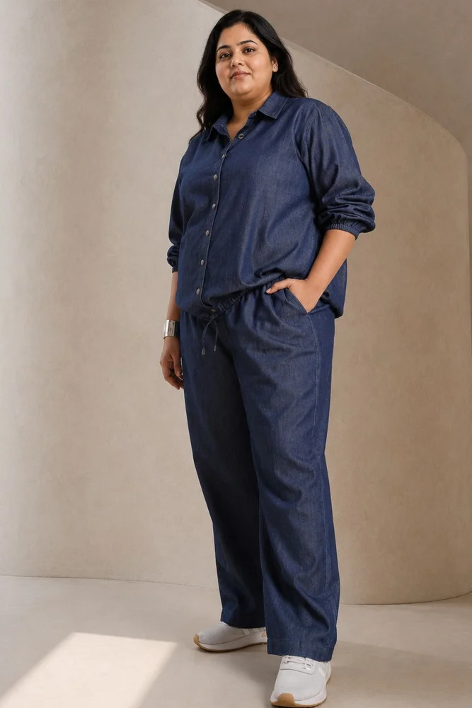 MONARCH DENIM SHIRT & MARTINA DENIM PANT 2