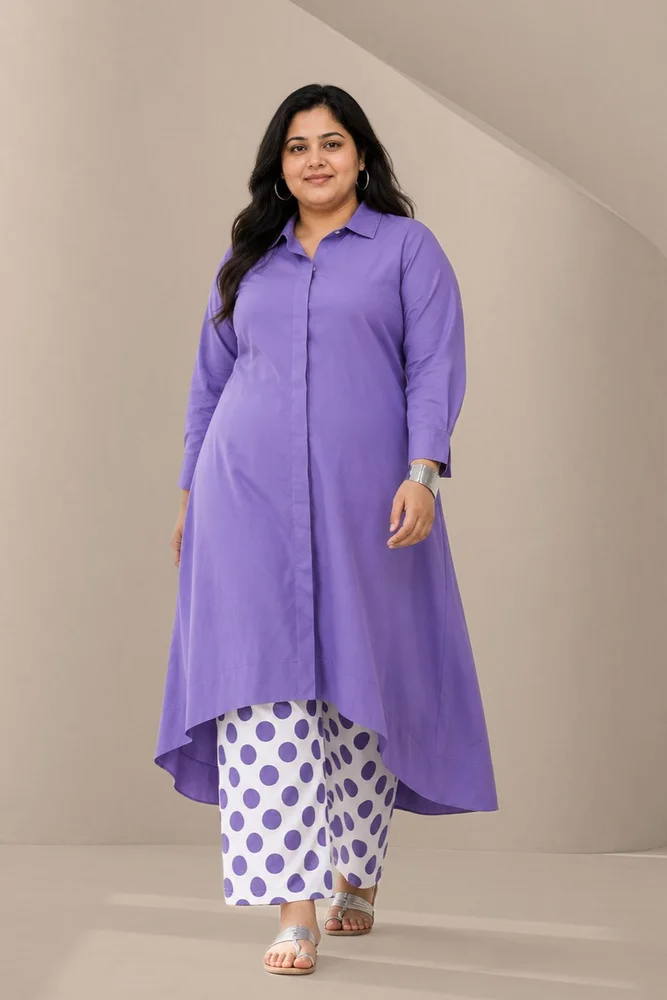 VINESSA WITH POLKA DOT SATURN PANTS