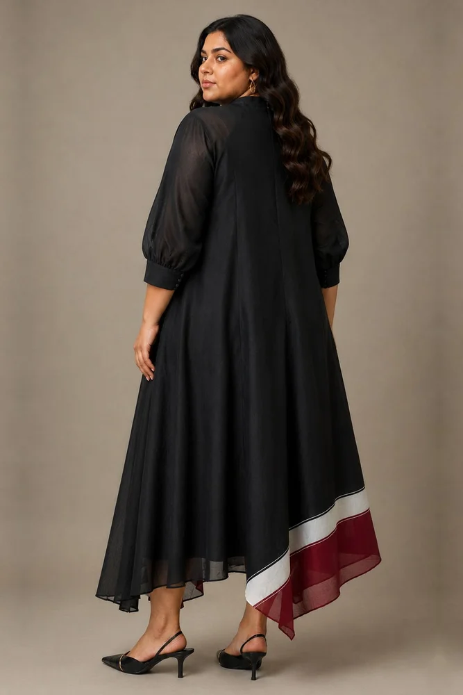Louisa - Moonlit Broach Midi Dress 2