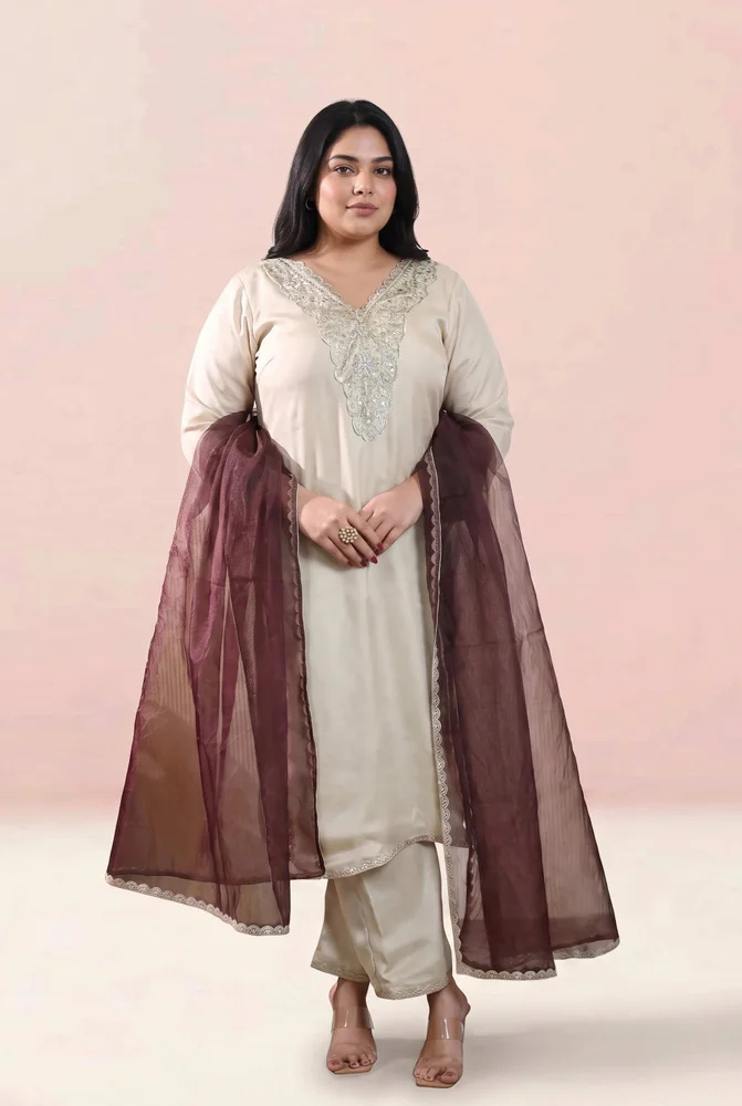 Hita satin kurta set 5