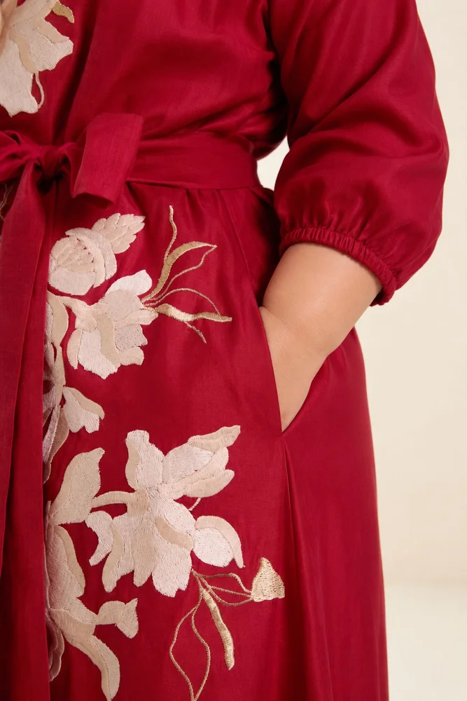 Sarla - Apple Hem Midi Dress 3