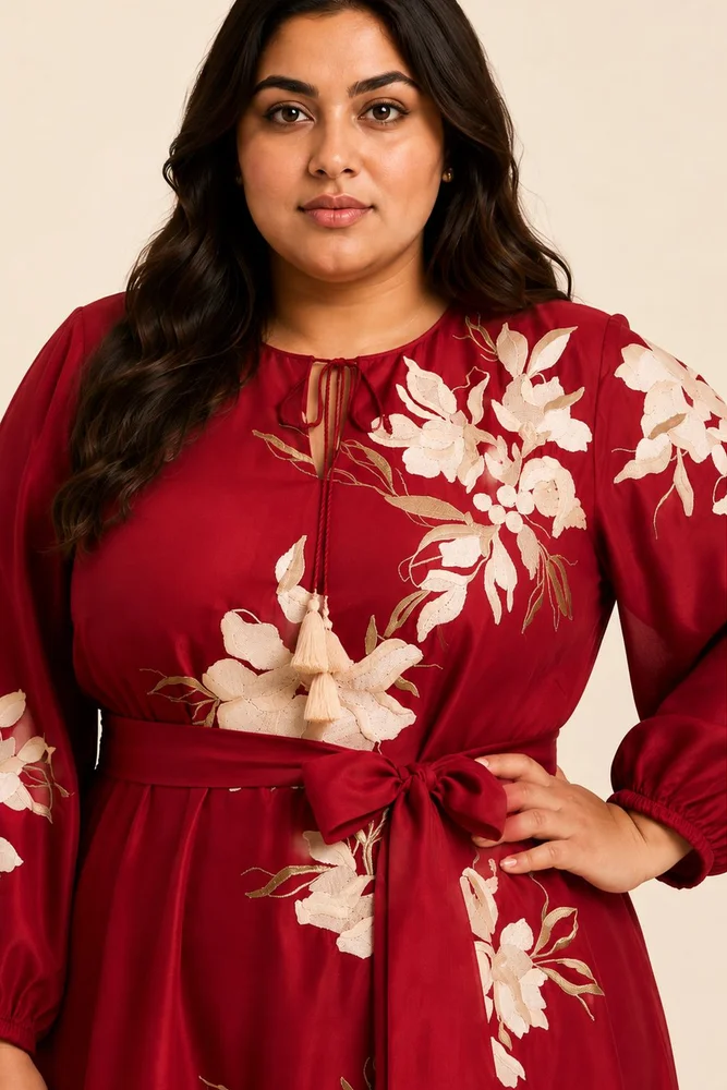 Sarla - Apple Hem Midi Dress 4