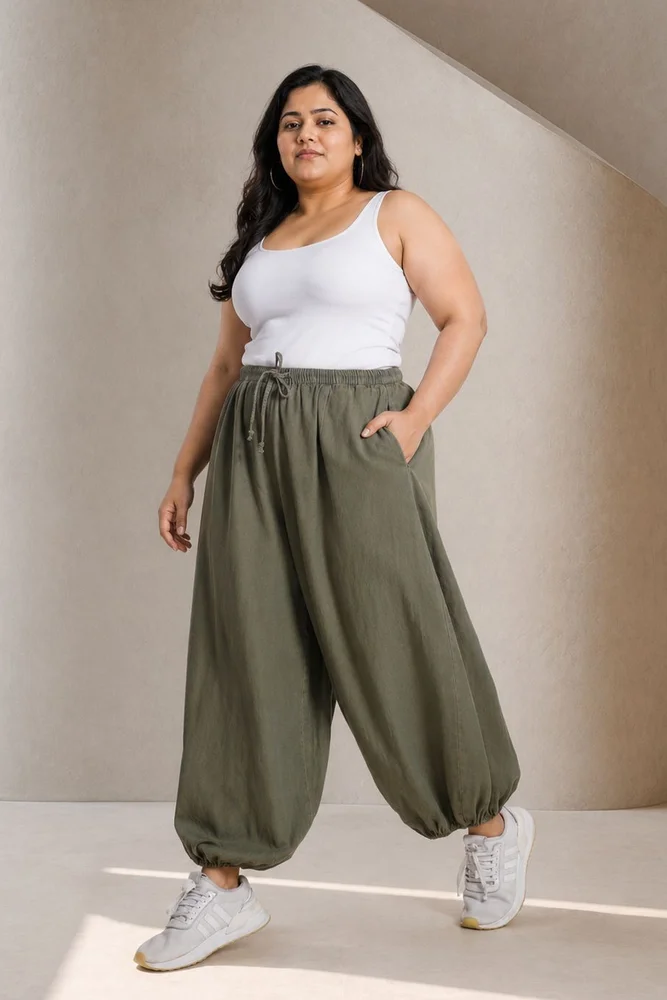 VEDA PANT (Olive) 2