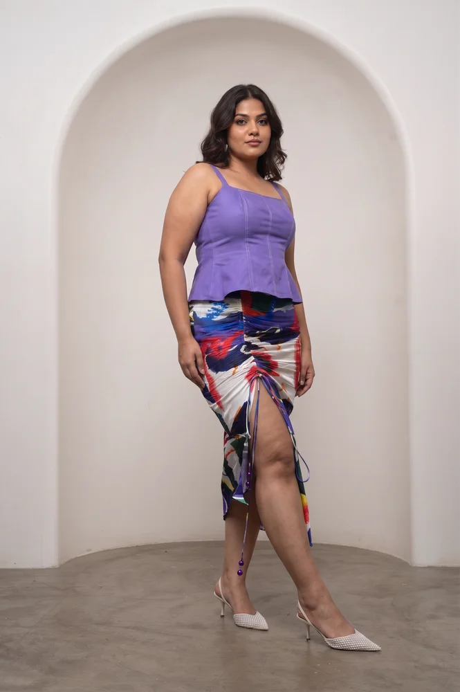 Varen Peplum Set 4
