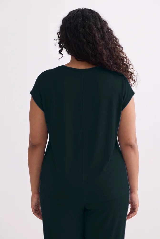 Relaxed Tee in Teal 2