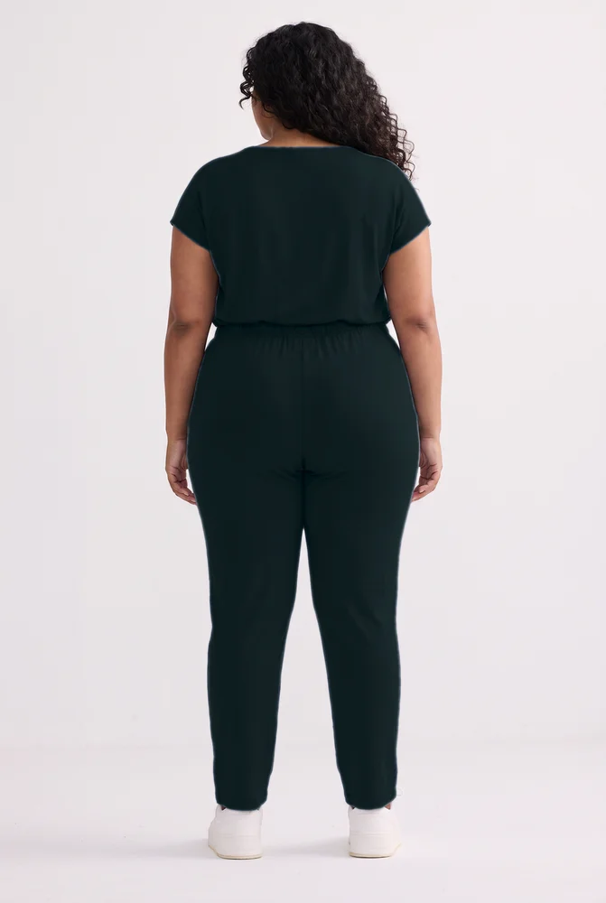 Wide Leg Pant in Teal 4