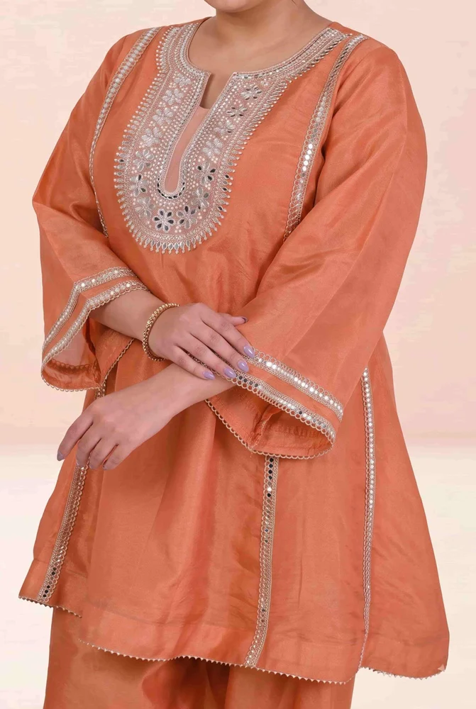 Mehar Aaina Short Kurta Set 3