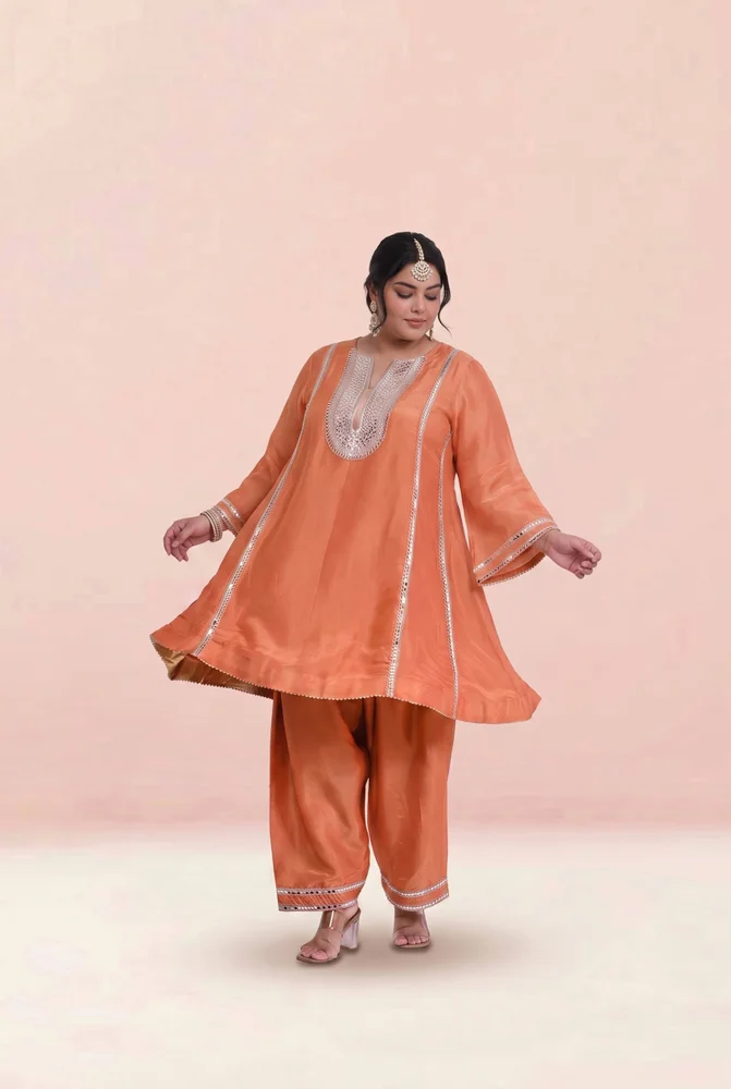 Mehar Aaina Short Kurta Set 2