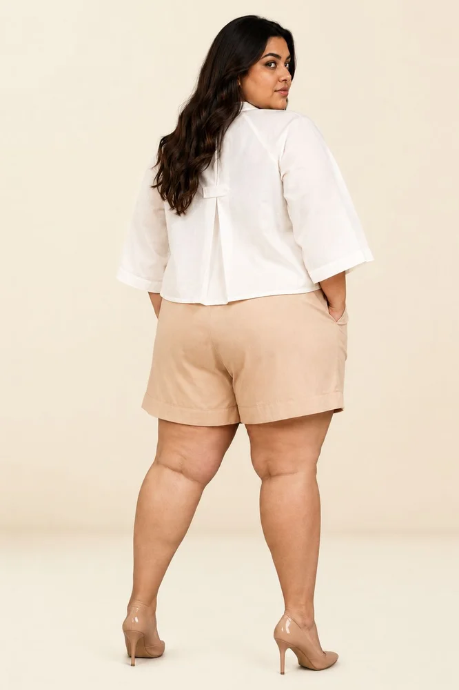 Ivory Zola - Raglan Sleeve Crop Top 2