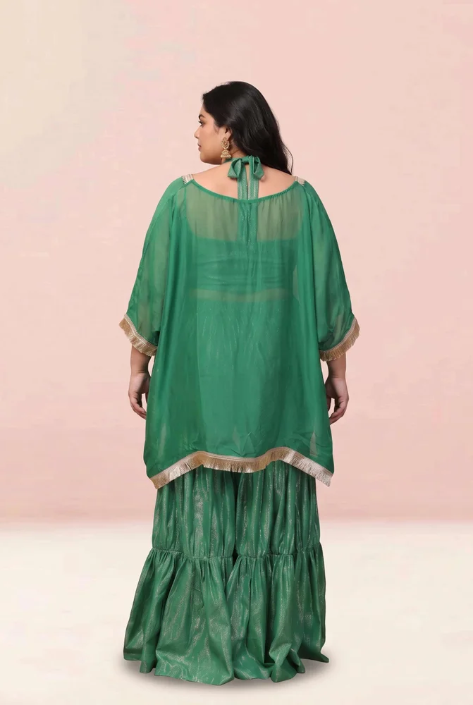 Anushka Organza Lurex Kaftan Set 5