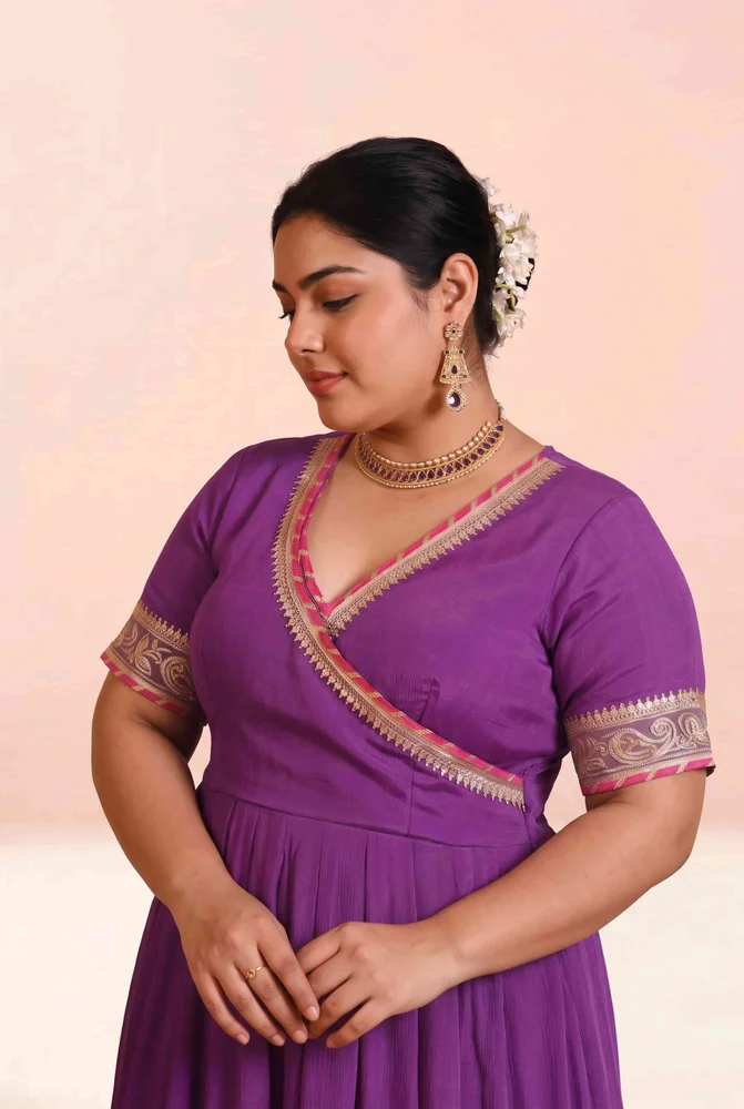 Dhriti chinon anarkali set 5