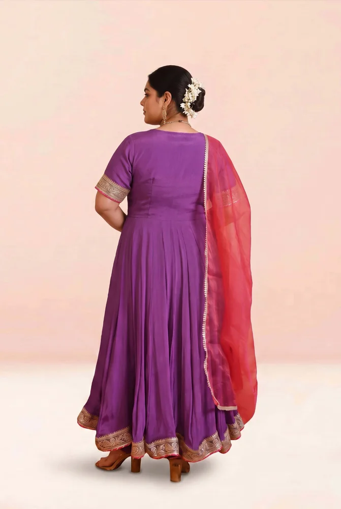 Dhriti chinon anarkali set 3