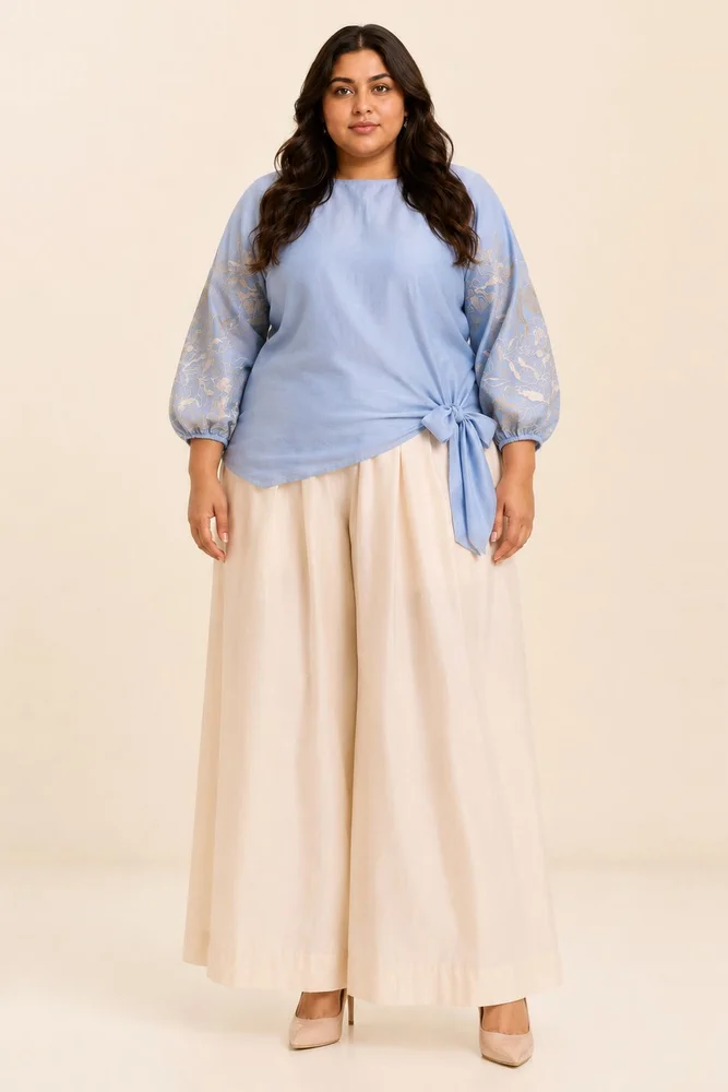 Ooty - Tie-up Top + Pants