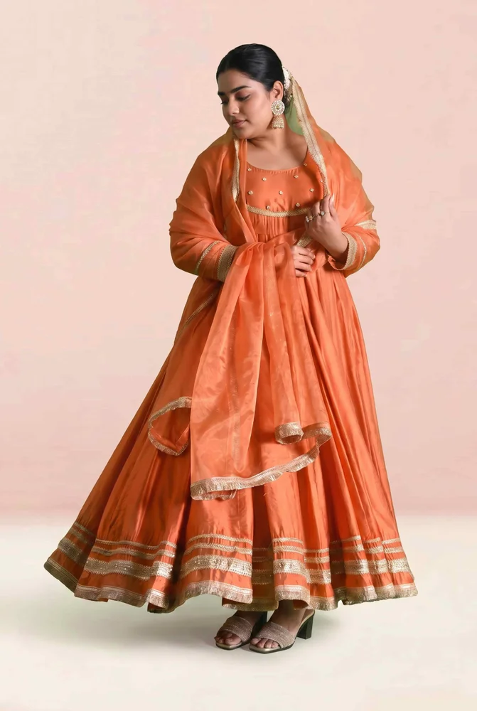 Parnika chanderi set