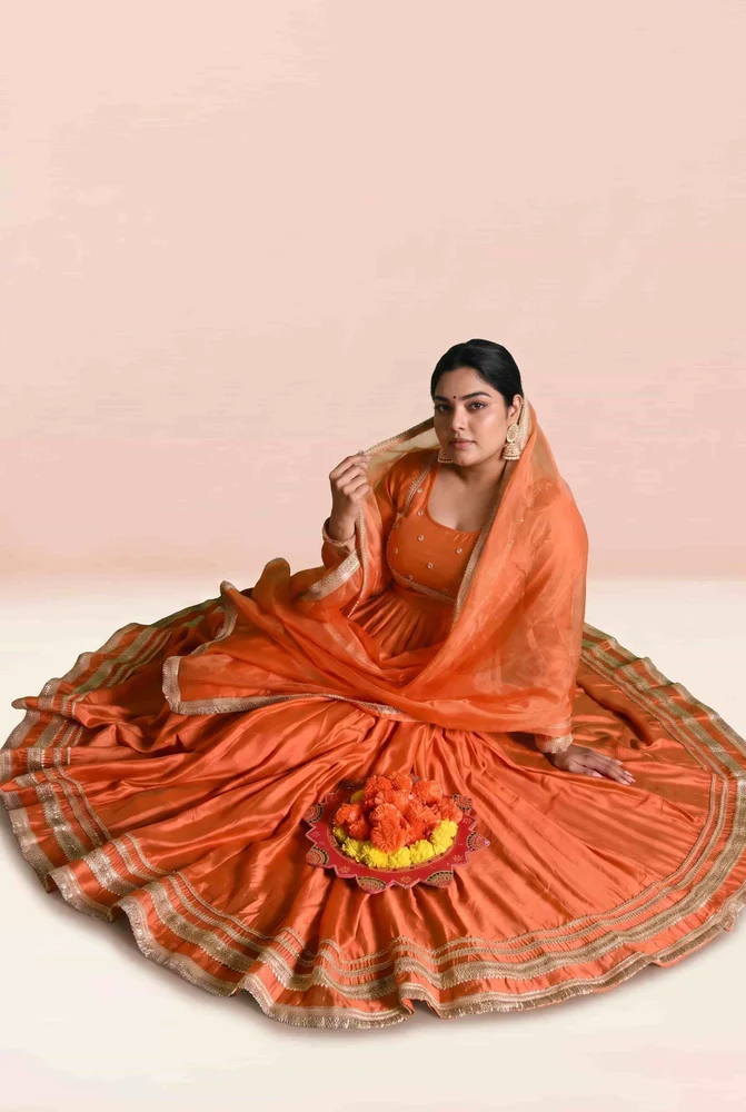 Parnika chanderi set 4
