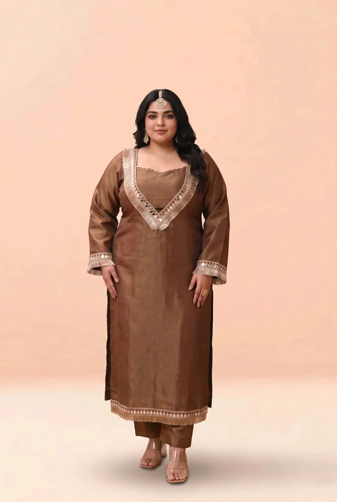 Hitakshi Cosmo Aaina Kurta Set