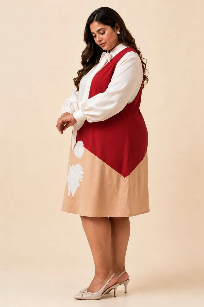 Madder Melody - Neck Tie Shirt + Short Dress 4