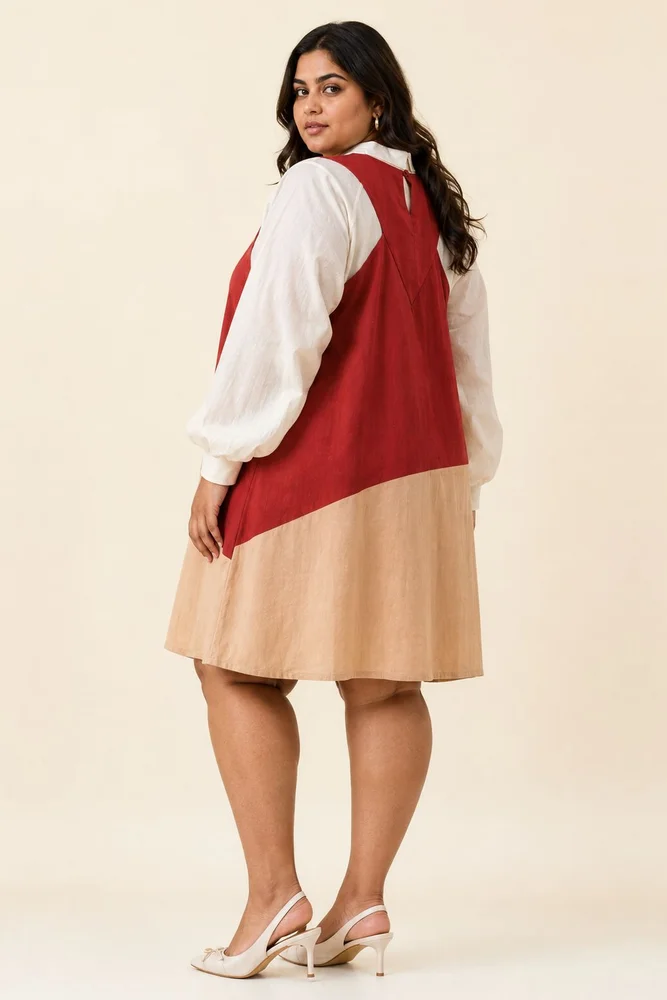 Madder Melody - Neck Tie Shirt + Short Dress 5