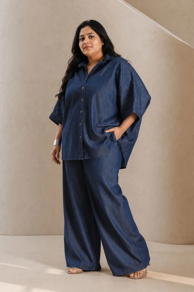 KELLY DENIM SHIRT & MARTINA DENIM PANT 3