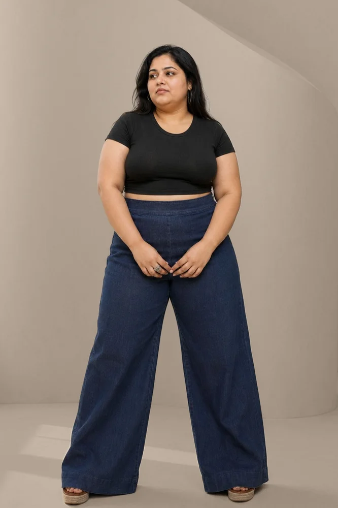 HELENA Dark Denim Pant 3