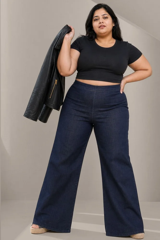 HELENA Dark Denim Pant 4