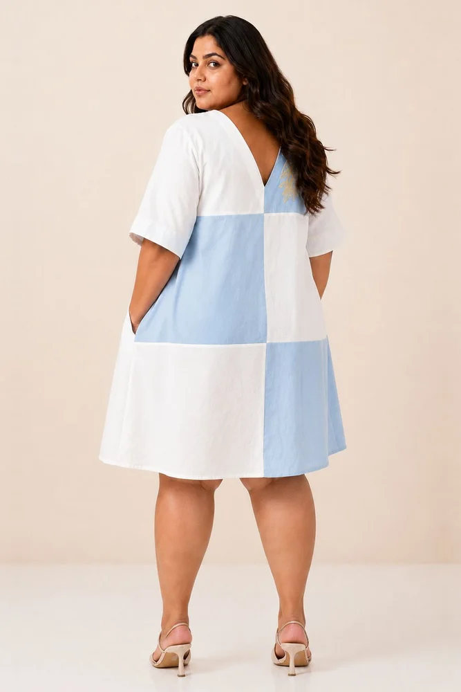Lora - Checkered Summer Dress 5