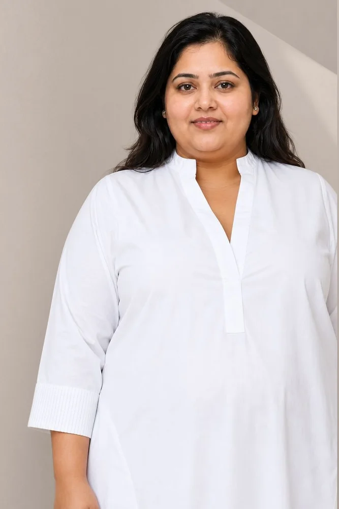 Adaara asymmetrical hem kurta Co- Ord set 4