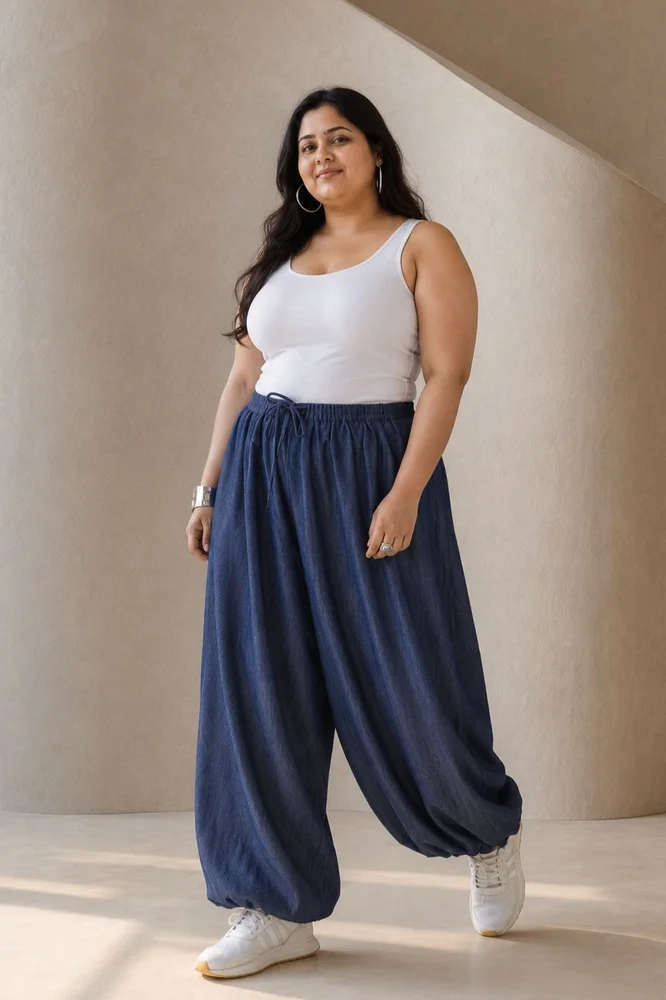 VEDA PANT (Blue Denim) 4