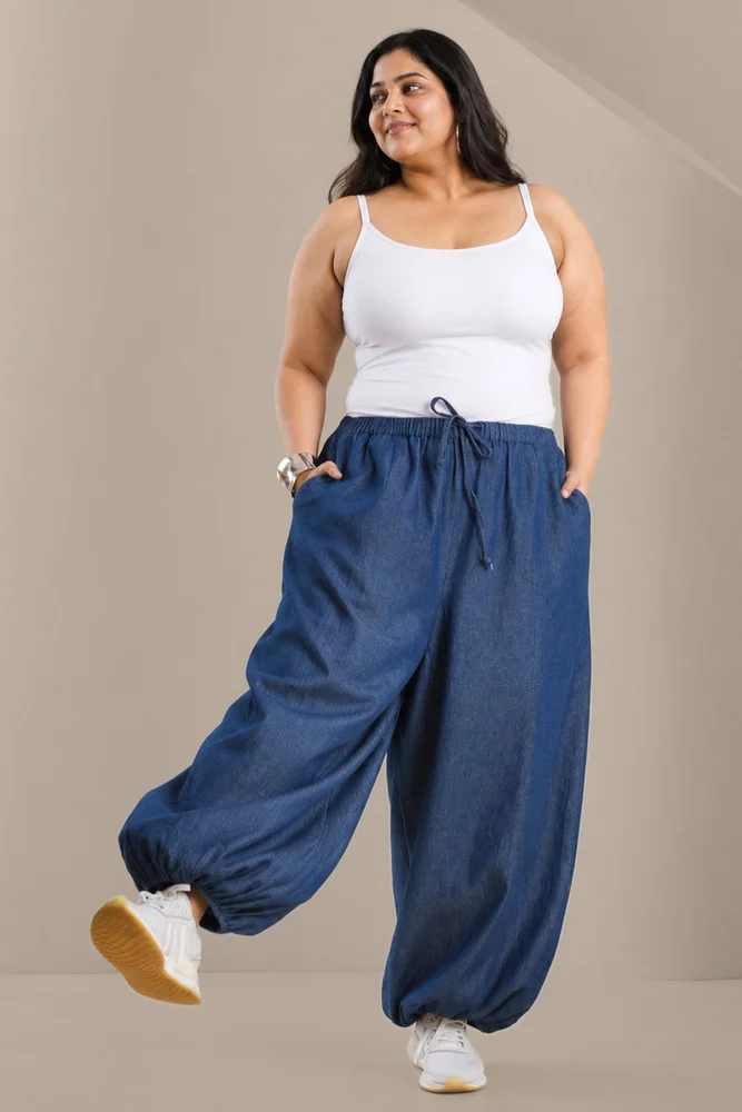 VEDA PANT (Blue Denim) 2
