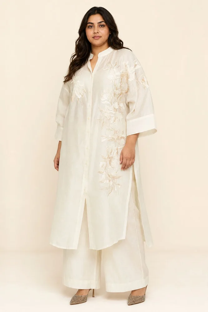 Ivory Yercad - Easy Shirt Tunic + Pants 5