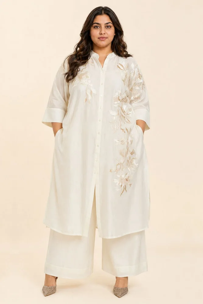 Ivory Yercad - Easy Shirt Tunic + Pants 6