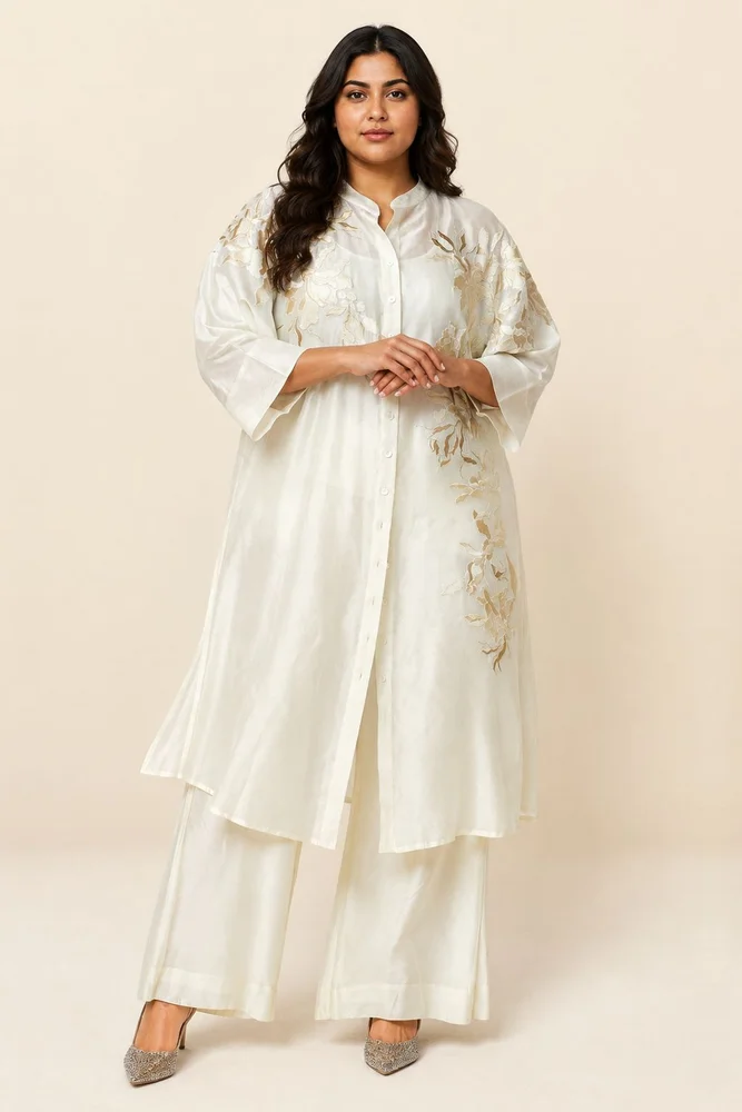 Ivory Yercad - Easy Shirt Tunic + Pants