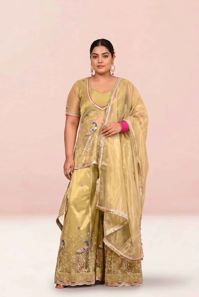 Farzana Embroidered Garara Set