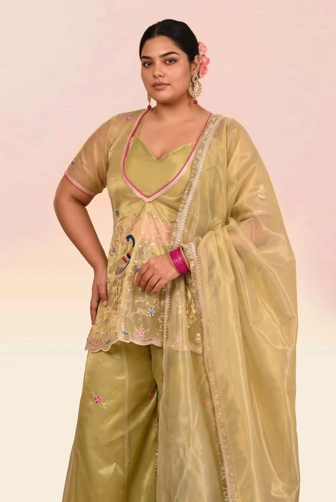 Farzana Embroidered Garara Set 2