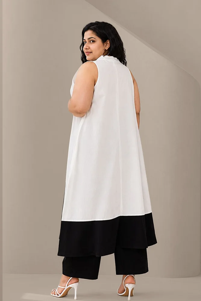 KOCHI Black & White Co-Ord Set 4
