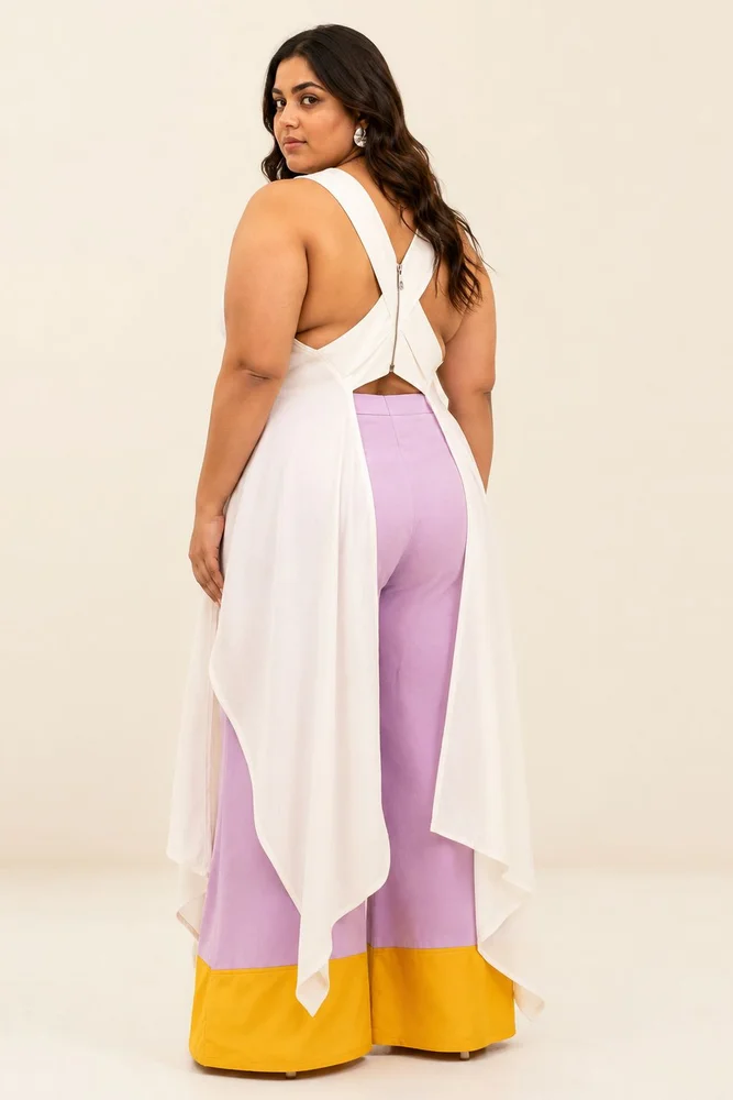 Rabi & Troop - Wave Hem Pants 2