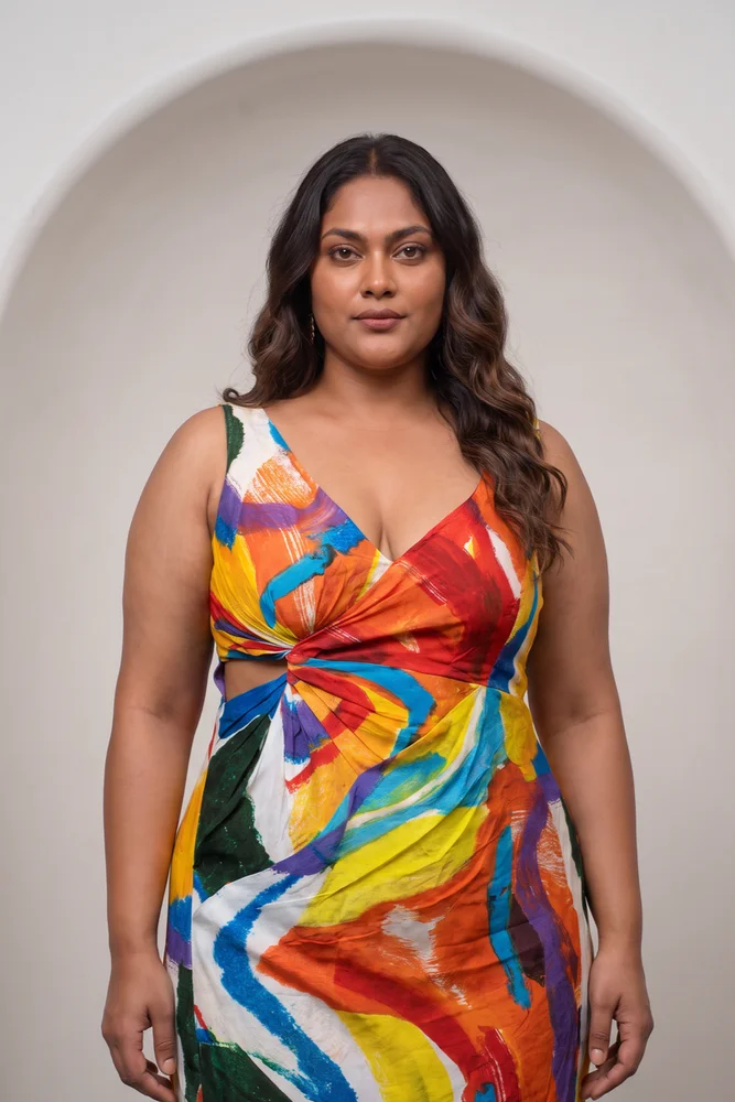 Ruel Draped Mini Dress 6