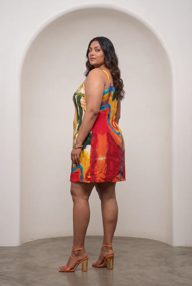 Ruel Draped Mini Dress 2
