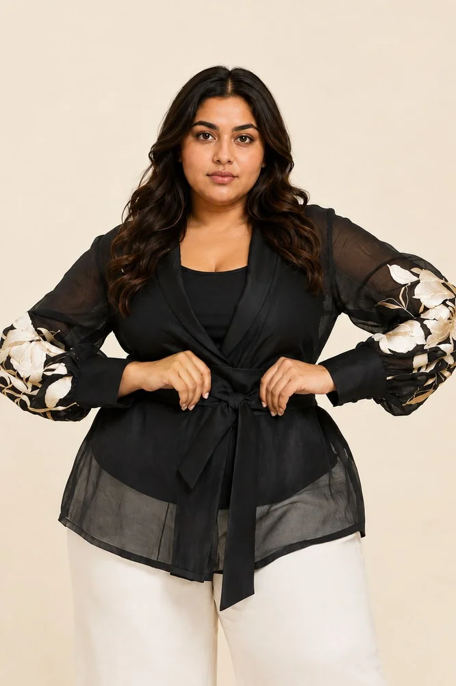 BW Reva - Blazer Wrap Top 2