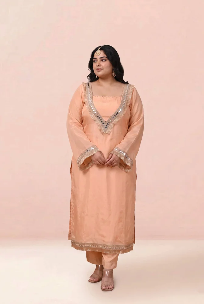 Khushi Cosmo Aaina Kurta Set