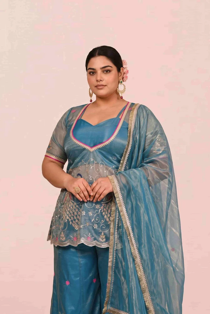 Gargi Embroidered Sharara Set 3
