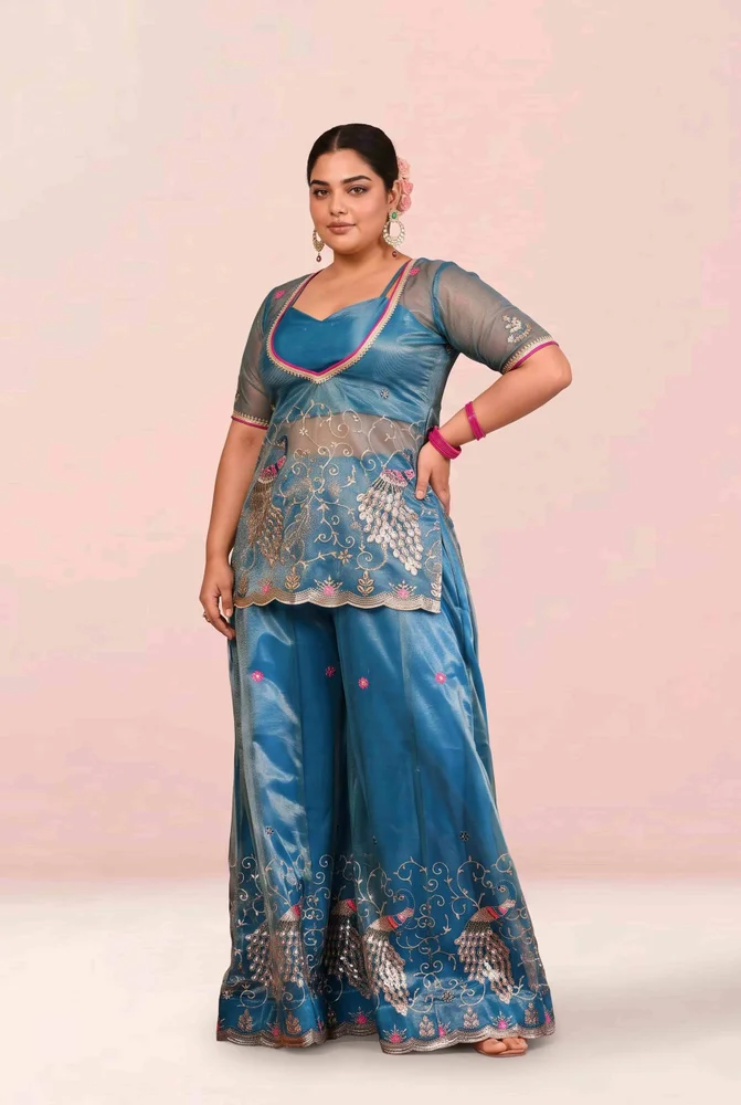 Gargi Embroidered Sharara Set 5