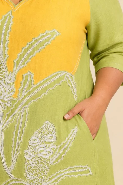 Multi Oaks - Cornfield Midi Dress 4